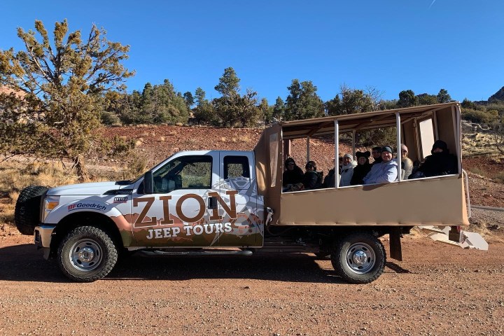 This image is by Zion Jeep Tours.