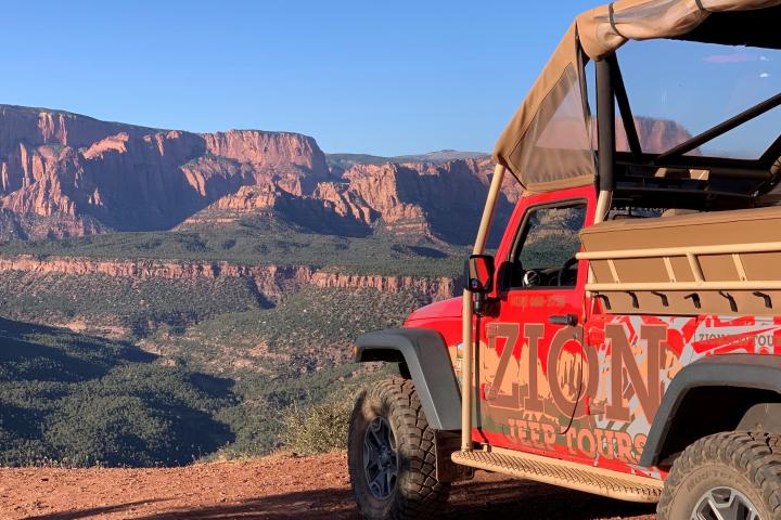 This image is by Zion Jeep Tours.